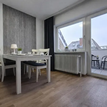 公寓 Haus Meeresbrise 比苏姆