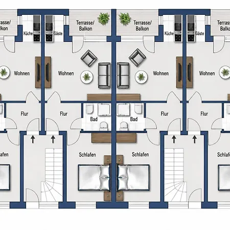Διαμέρισμα Haus Meeresbrise Büsum